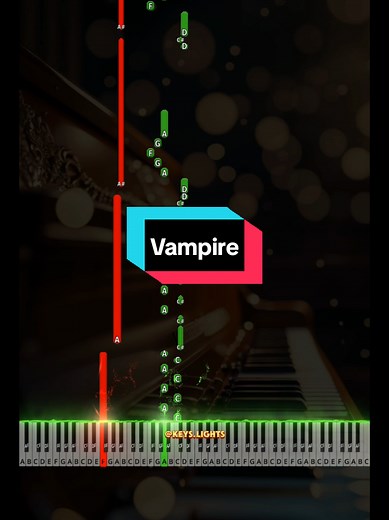 Learn to Play 'Vampire' by Olivia Rodrigo on Piano