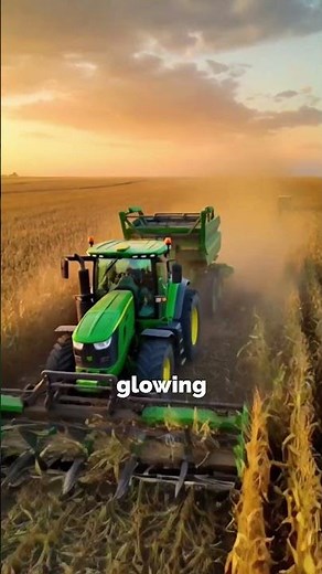 Golden Sunrise Over Iowa Farms | Cinematic USA Agriculture in 4K 🇺🇸🚜 #AmericanFarming #FarmLifeUSA