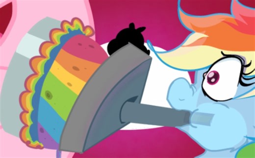 【MLP动画】萍琪给黛西做好吃的派(Cupcakes HD)
