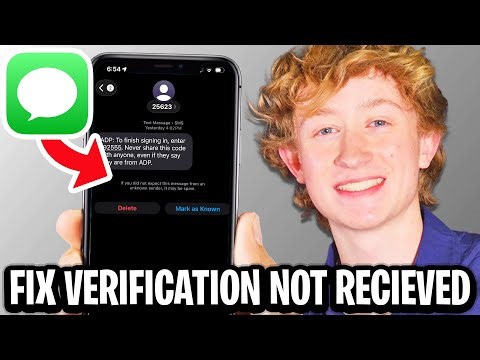 How To Fix Verification Code Not Received - Full Guide