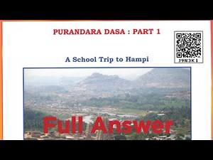||class 2 English|| Lesson -10 Purandara dasa:part 1 A school trip to Hampi||#class2english #class2