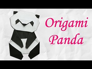 Origami : Panda en papier !