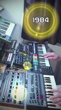 1984: Behringer UB-XA Mini - RD-78 - Roland JD-08 - System-1 - LM Drums #electronicmusic #synthwave
