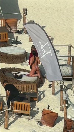 🇲🇽 Cancun Beach Walk | Mexico #shorts