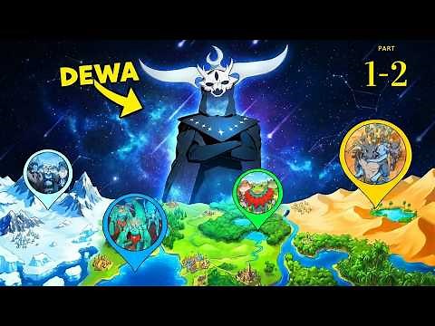 Menjadi Dewa yang memerintah suatu peradaban | Alur cerita Komik | Part 1-2