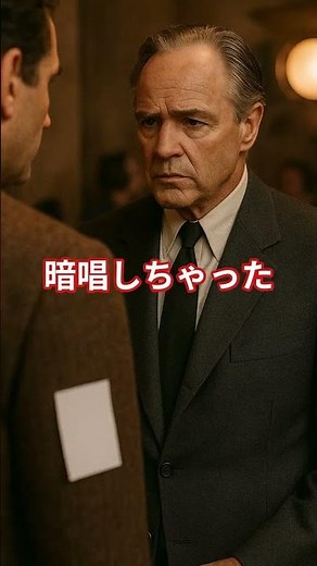 ゴッドファーザーの裏話！天才俳優の驚きの秘密とは？ #歴史 #プチ知識 #雑学