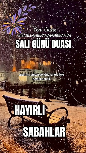 Hayırlı Sabahlar ve Dua
