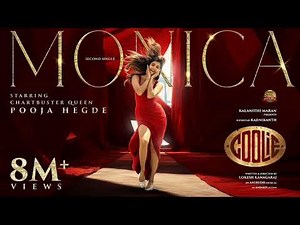 Monica - Lyric Video| COOLIE | Superstar Rajinikanth | Sun Pictures | Lokesh | Anirudh | Pooja Hegde
