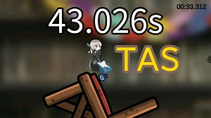 【TAS】Getting Over It with Momoka 43.026秒通关