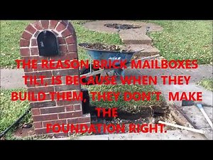 HOW TO FIX A BRICK PLANTER BOX PART 1