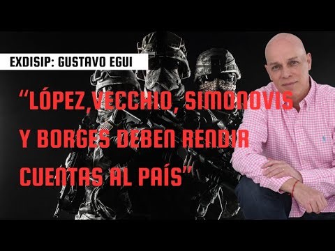 EXDISIP: "JBORGES, VECCHIO Y L. LÓPEZ DEBEN RENDIR CUENTAS AL PAÍS"