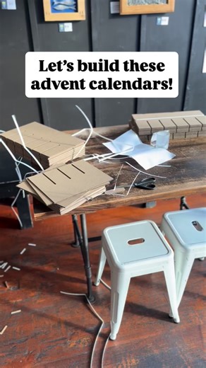 Craft beer advent calendars are officially assembled and ready!  You can pickup starting tomorrow! This has become one of my favorite projects every year, so a massive thank you to all who preordered and or have supported this tradition over the years! | Angeles Taproom | Facebook