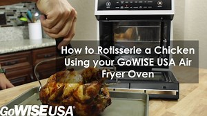4.5K views · 60 reactions | Have you purchased your new GoWISE USA Air Fryer Oven yet? If so, we've got a How-To video for you on how to use the rotisserie function. | GoWISE USA | Facebook