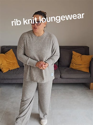 rib knit loungeweat size 32 to 40, available from The Locker