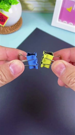 You can make a fun launcher toy using binder clips! The steps are very simple and safe.