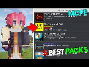 Top 5 Must Use *Mods For MCPE 1.21+ | Best Texture pack and mods for Minecraft pocket edition