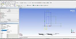 Ansys Fluent Tutorial, heat transfer through rectangular channel with heat flux at sink bottom wall.