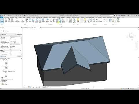 R-25 | How to make a Dormer Roof Opening | Revit Tutorial | Beginner