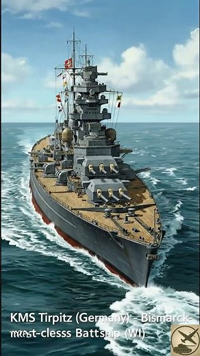 KMS Tirpitz — Germany’s Bismarck‑Class Battleship