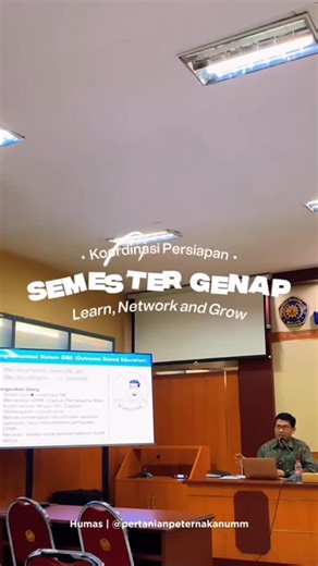 Fakultas Pertanian - Peternakan UMM | [ Siap menyambut Semester Genap dengan semangat baru! ] Fakultas Pertanian dan Peternakan (FPP) UMM telah melaksanakan Koordinasi... | Instagram