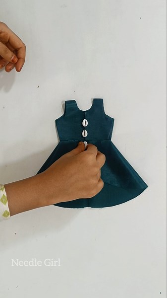 Easy Baby Dress Cutting ✂️