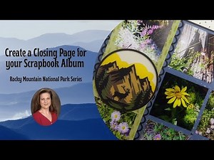 Outdoor Scrapbook Layout Album Closing Page [Pixels & PaperCrafts]