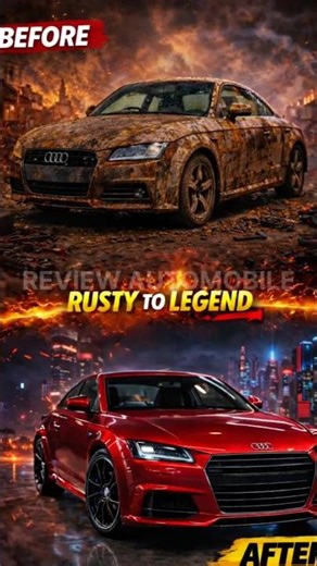 Abandoned Audi TT Restored🚗🔥💯 || Review Automobile