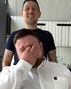 212K views · 2.4K reactions | This balding bus driver had the best reaction to his new hair! ‍♂️❤️ | Do It Yourself | Facebook