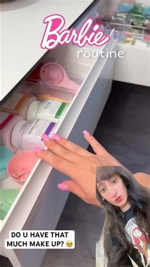 Barbie Make Up Routine 😍 #foryou #trending #makeup #barbie #viralvideo