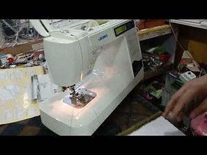 Juki machine how to operate