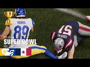 Rams vs. Patriots | 2025-26 Super Bowl | Madden NFL 26 Simulation