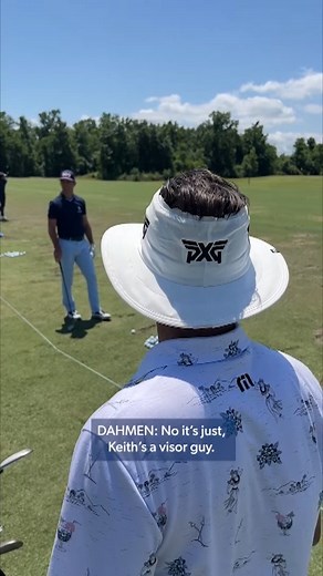 251K views · 929 reactions | Vucket or bisor?  Joel Dahmen is rocking a new fashion trend at the Zurich Classic of New Orleans in solidarity with his teammate Keith Mitchell. | PGA TOUR | Facebook