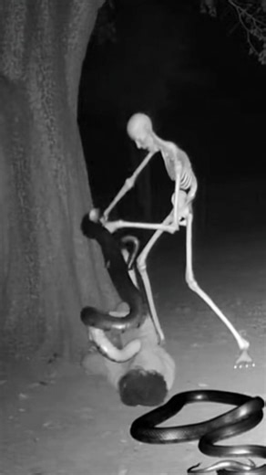 Monster Attacks Giant Snake | CCTV Footage #shortfeed