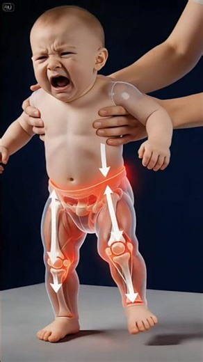 What Happens to a Baby's Bones When They Walk Too Soon?(AI Visualization)#parenting #babydevelopment