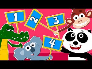 Animals Learn To Count | Animal Sound Song | Learn Animals For Children | Kids Tv Nursery Rhymes