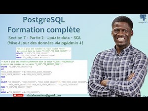 UPDATE SET/UPDATE SET with SELECT statement-SQL (Mise à jour des données -pgAdmin 4) - PostgreSQL #9