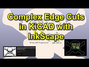 Complex Edge Cuts in KiCAD 5.x with Inkscape