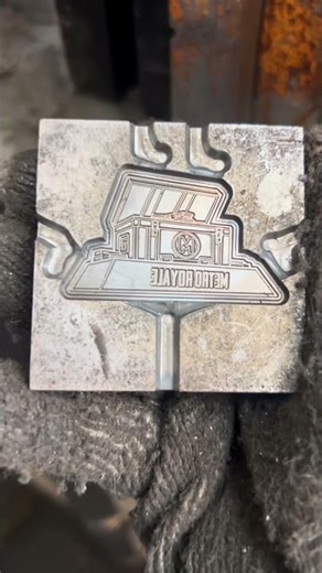 Complex Mold Engraving 🔥 High Detail Custom Pin Process #custompins #enamelpins #manufacturing