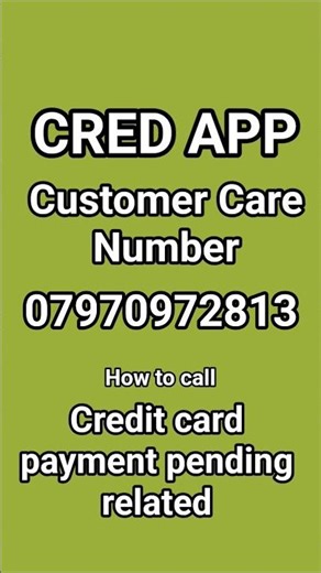 cred app customer care number se cred customer care