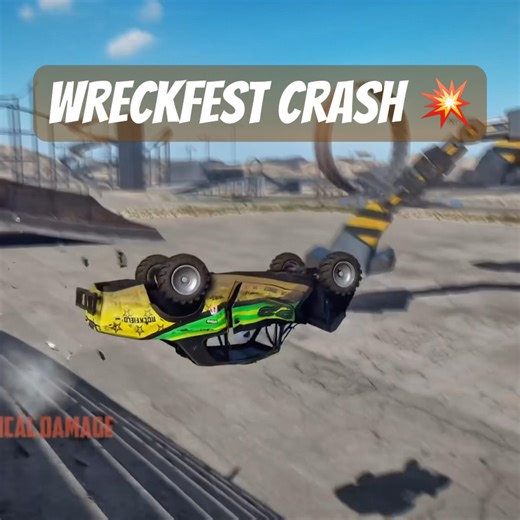 The Ultimate Stair Crash in Wreckfest #wreckfest #shorts #viralvideo #trendingshorts