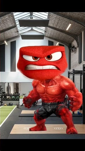 POV Inside Out hits the gym - Inside Out - Animation #cartoon #disney #funny