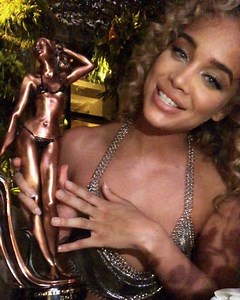 28K views · 855 reactions | TMW you finally get your ROOKIE OF THE YEAR trophy! We love you, @golden_barbie! | Sports Illustrated Swimsuit | Facebook