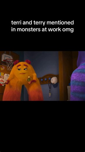 Terri and Terry mentioned in Monsters at Work