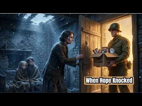 "Starving After WWII: How American Soldiers Changed Lives with a Simple Knock"