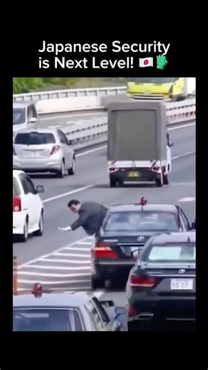 Japan’s Insane Motorcade Security! 🇯🇵🚗📝