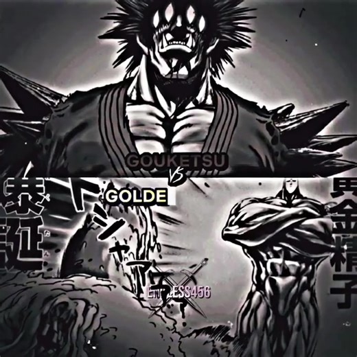 Gouketsu vs Golden Sprm | Battle #series #opm #onepunchman #fyp #monster #saitama