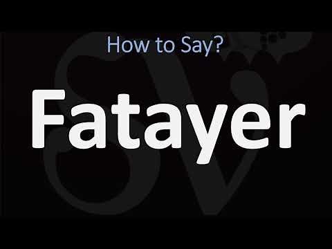 How to Pronounce Fatayer? (CORRECTLY)