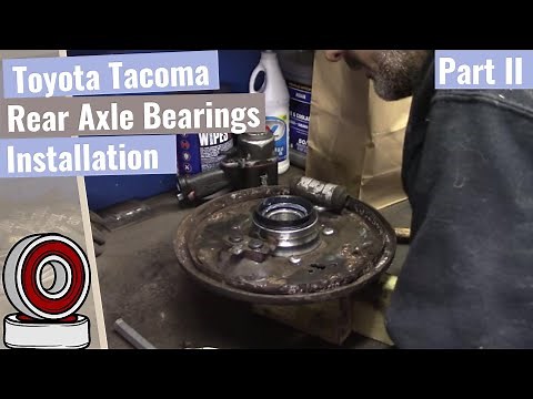 Toyota Tacoma: Rear Wheel Bearing Remove & Replace - Part II
