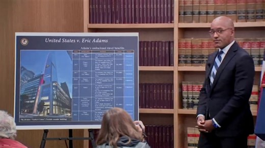 Federal prosecutor breaks down benefits and gifts NYC Mayor Adams received