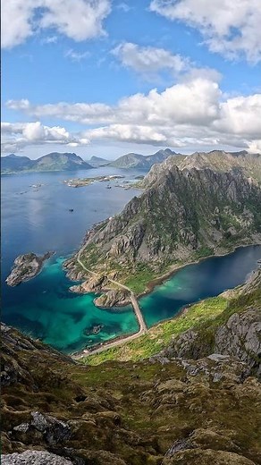 Presten ⛰️ #Norway #mountains #hiking #travel #nature #trail #amazing #Presten #adventure #summit